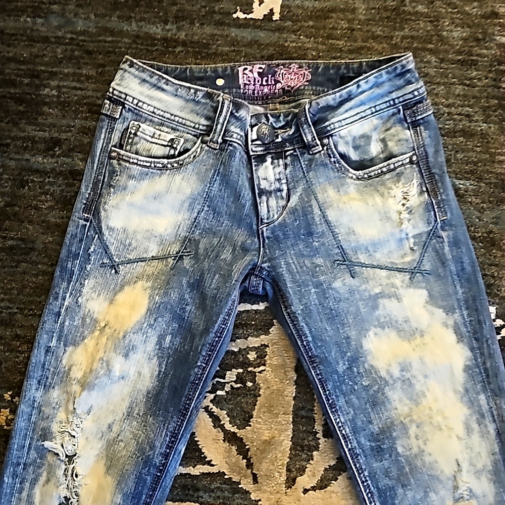 Re Rock For Express Bootcut Size 2 - image 4